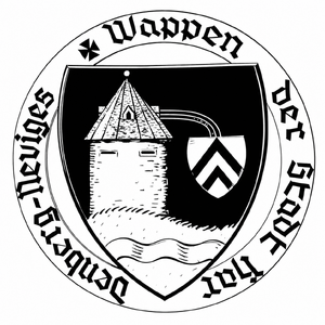 Stadtwappen von Neviges im Jahre 1929.png